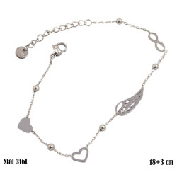 Bransoletka Xuping Stal 316L - MF36442