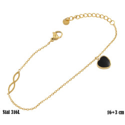 Bransoletka Xuping Stal 316L - MF36514