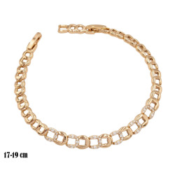 Bransoletka Xuping pozłacana 18k - MF36786
