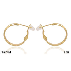 Kolczyki Xuping Stal 316L - MF36510