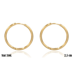 Kolczyki Xuping Stal 316L - MF36583