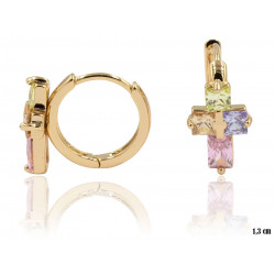 Kolczyki Xuping pozłacane 18k - MF14425