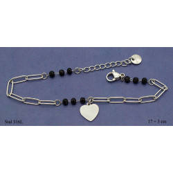 Bransoletka Xuping Stal 316L - MF34048BP
