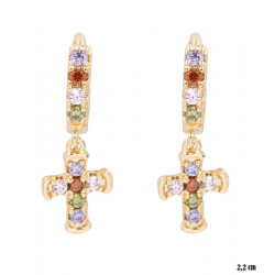 Kolczyki Xuping pozłacane 18k - MF14656