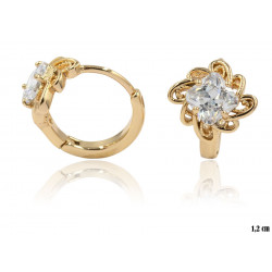 Kolczyki Xuping pozłacane 18k - MF14238
