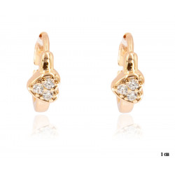 Xuping earrings Gold Plated 18k - MF14313