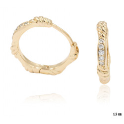 Xuping earrings Gold plated 18k - MF14037