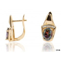 Kolczyki Xuping pozłacane 18k - MF14722-2