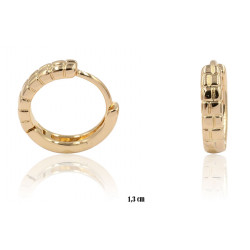 Kolczyki Xuping pozłacane 18k - MF15009