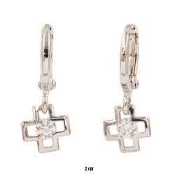 Kolczyki Xuping rodowane - MF15099