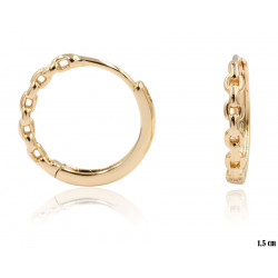 Kolczyki Xuping pozłacane 18k - MF15626