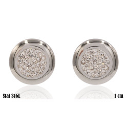 Kolczyki Xuping Stal 316L - MF36498