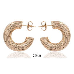 Kolczyki Xuping pozłacane 18k - MF36394