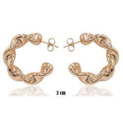 Kolczyki Xuping pozłacane 18k - MF36389