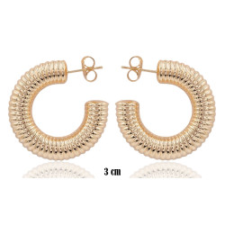 Kolczyki Xuping pozłacane 18k - MF36391