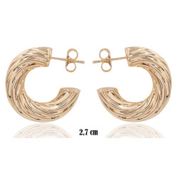 Kolczyki Xuping pozłacane 18k - MF36394