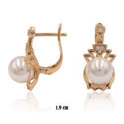 Kolczyki Xuping pozłacane 18k - MF36701