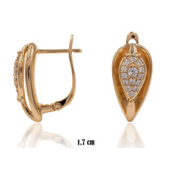 Kolczyki Xuping pozłacane 18k - MF36462