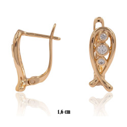 Kolczyki Xuping pozłacane 18k - MF36415
