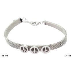 Bransoletka Merebilo Stal 316L - MF23731BS