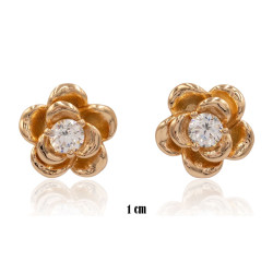 Kolczyki Xuping pozłacane 18k - MF13391