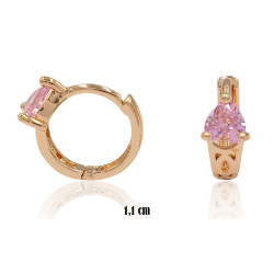 Kolczyki Xuping pozłacane 18k - MF38180