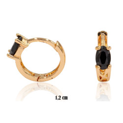 Kolczyki Xuping pozłacane 18k - MF38342