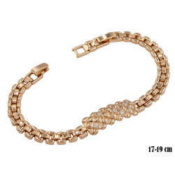 Bransoletka Xuping pozłacana 18k - MF36937