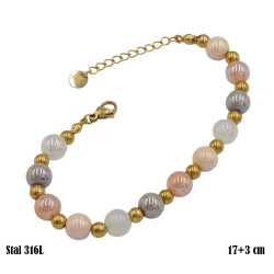 Bransoletka Xuping Stal 316L - MF38075