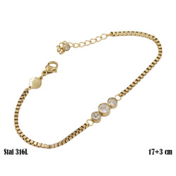 Bransoletka Xuping Stal 316L - MF38130