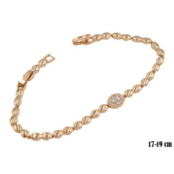 Bransoletka Xuping pozłacana 18k - MF38102