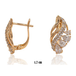 Kolczyki Xuping pozłacane 18k - MF36951