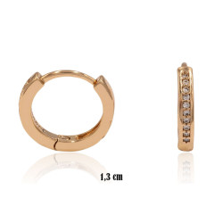 Kolczyki Xuping pozłacane 18k - MF38168