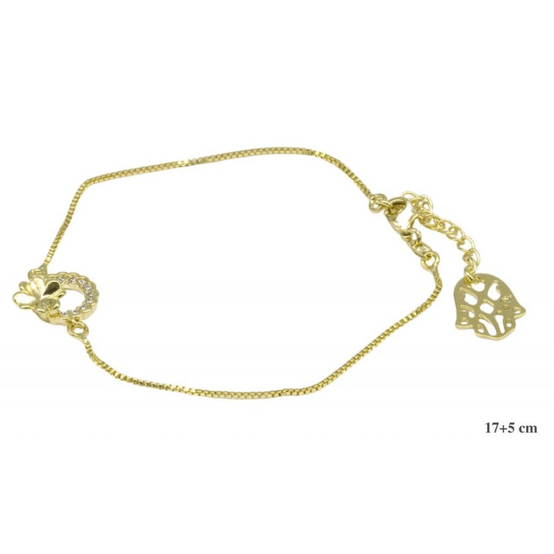 Bransoletka Xuping pozłacana 14k - MF8094