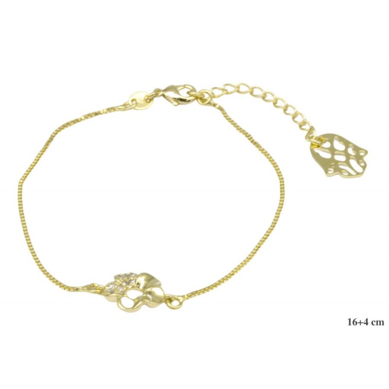 Bransoletka Xuping pozłacana 14k - MF8098