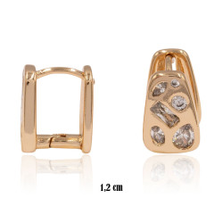 Kolczyki Xuping pozłacane 18k - MF36793