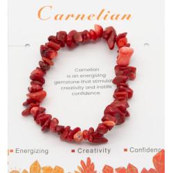 Bransoletka Kamień Carnelian - MF37874-A