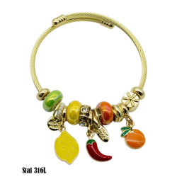 Bransoletka Stal 316L - MF37812-3