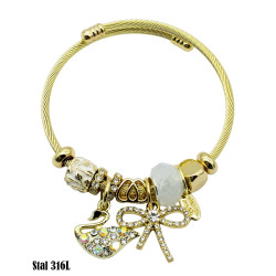 Bransoletka Stal 316L - MF37815-1