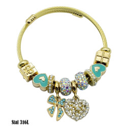 Bransoletka Stal 316L - MF37816-3