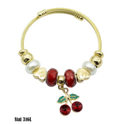 Bransoletka Stal 316L - MF37811-4