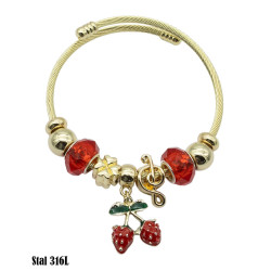 Bransoletka Stal 316L - MF37811-2