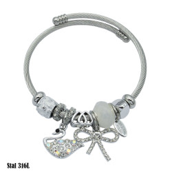 Bransoletka Stal 316L - MF37831-1