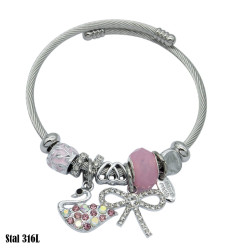 Bransoletka Stal 316L - MF37831-2