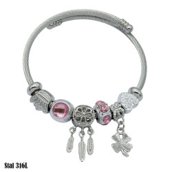 Bransoletka Stal 316L - MF37832-2