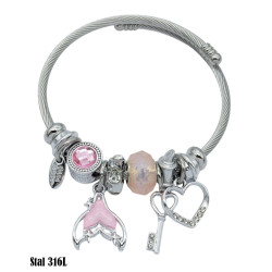 Bransoletka Stal 316L - MF37830-2