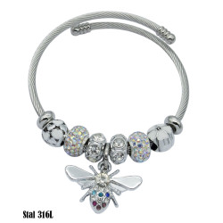 Bransoletka Stal 316L - MF37834-1