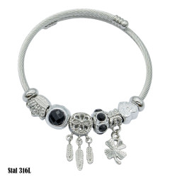 Bransoletka Stal 316L - MF37832-1