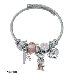 Bransoletka Stal 316L - MF37838-6