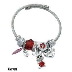 Bransoletka Stal 316L - MF37838-3